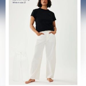 Women's White Jeans
